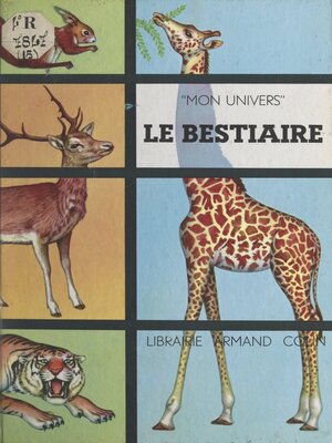 cover image of Le bestiaire